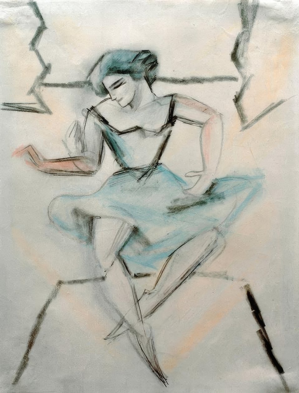 Bailarina de August Macke