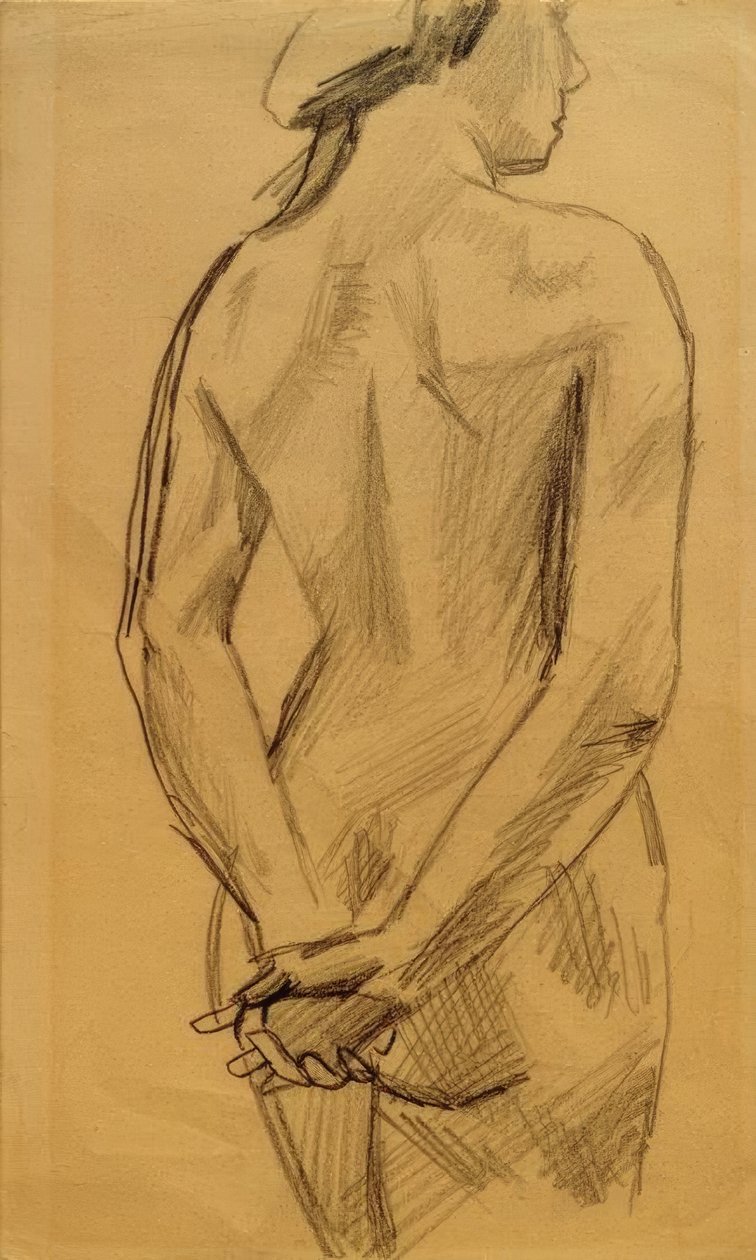 Desnudo femenino 53 de August Macke