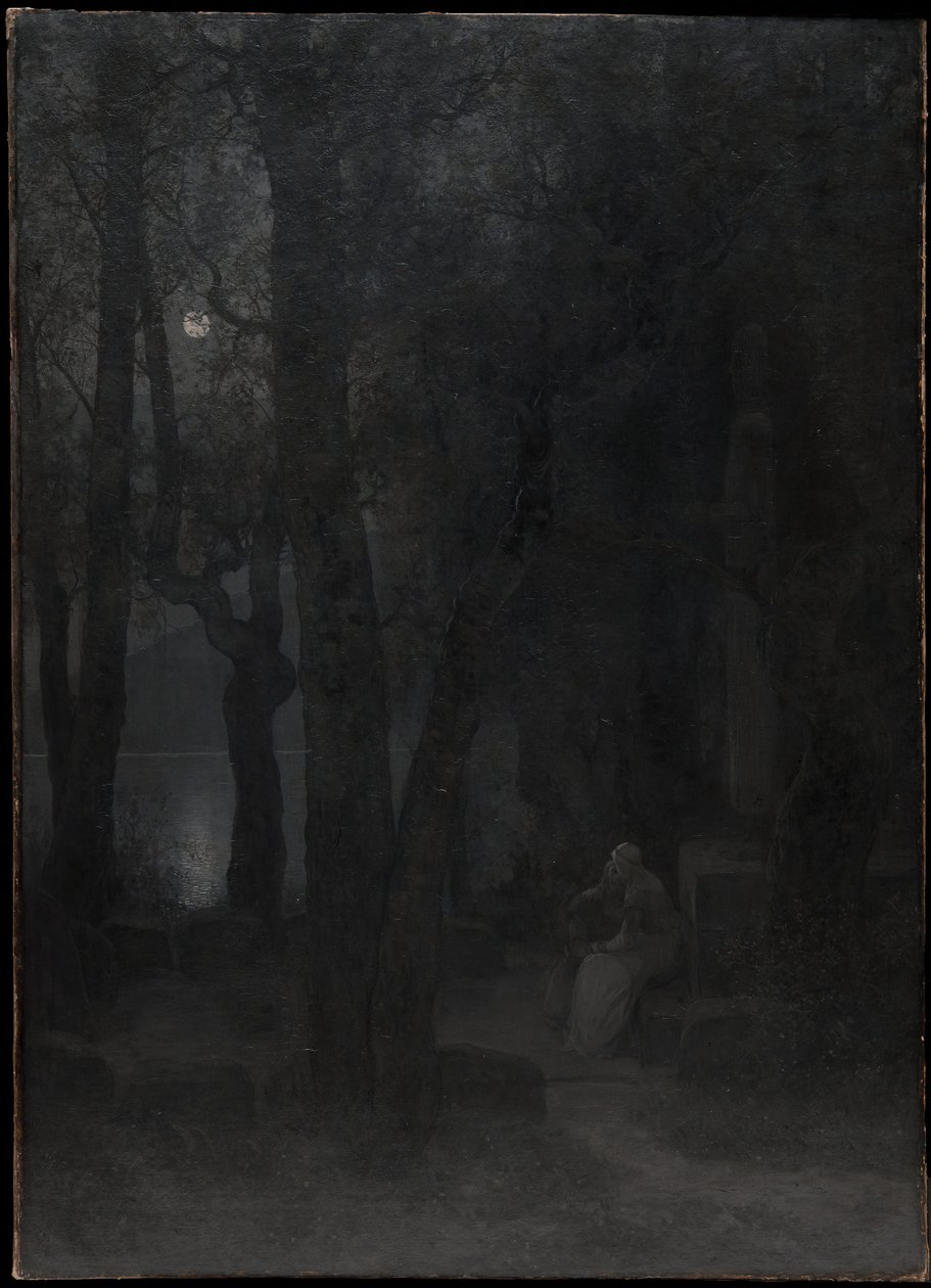 La felicidad de Frithiof (de la saga de Frithiof) de August Malmström