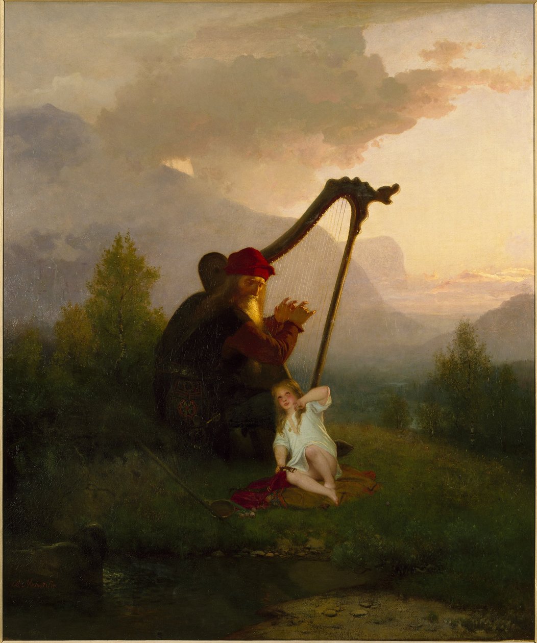 El rey Heimer y Aslög de August Malmström