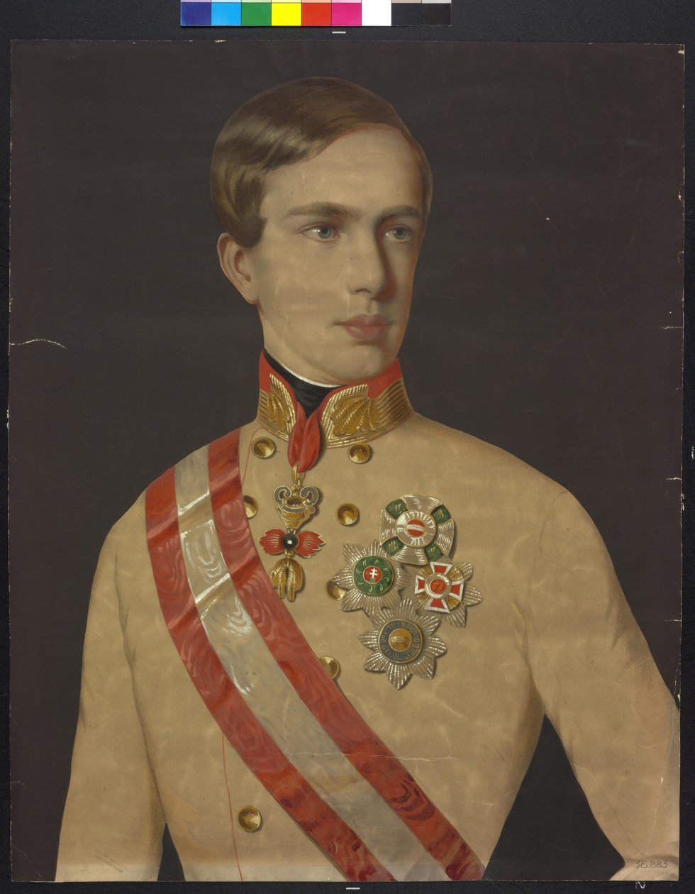 Emperador de Austria Francisco José I de August Prinzhofer