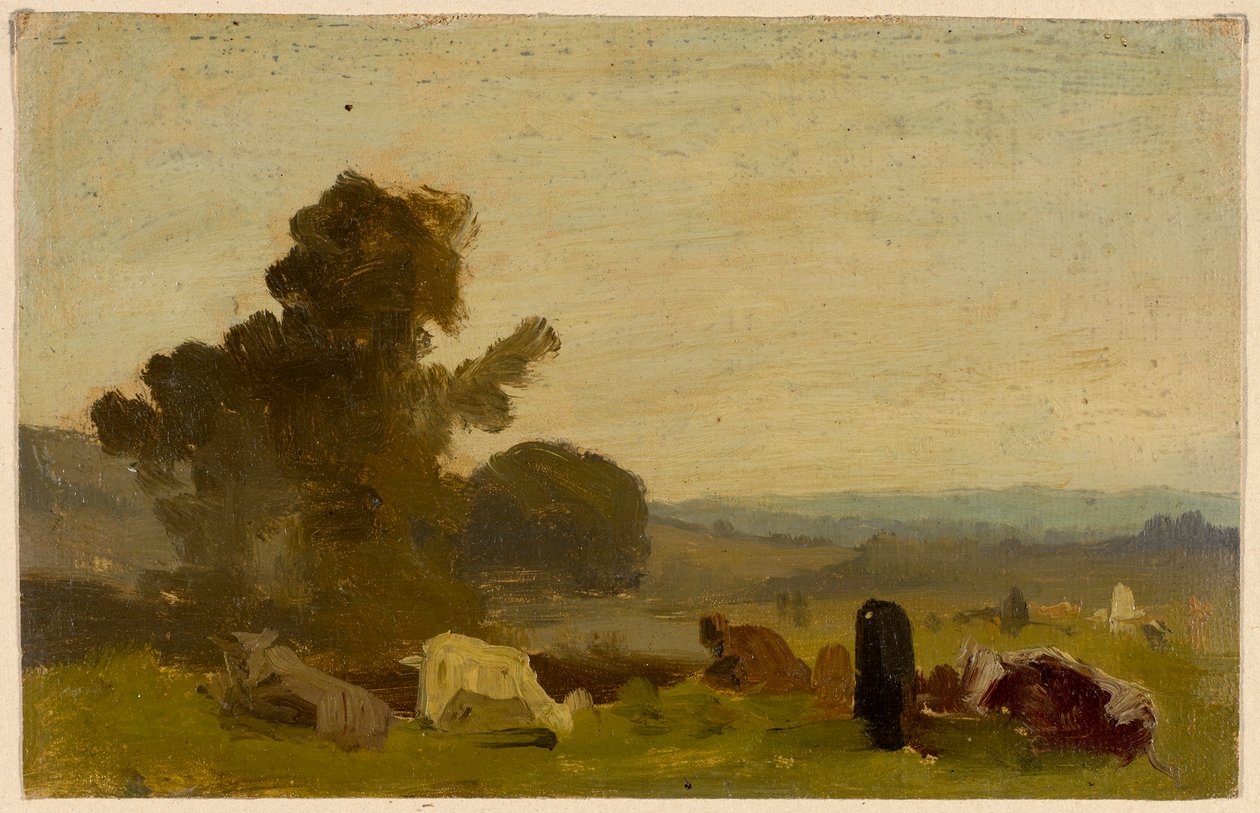 estudio del paisaje de August Seidel