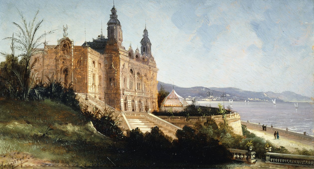 El casino de Monte Carlo de August Siegen