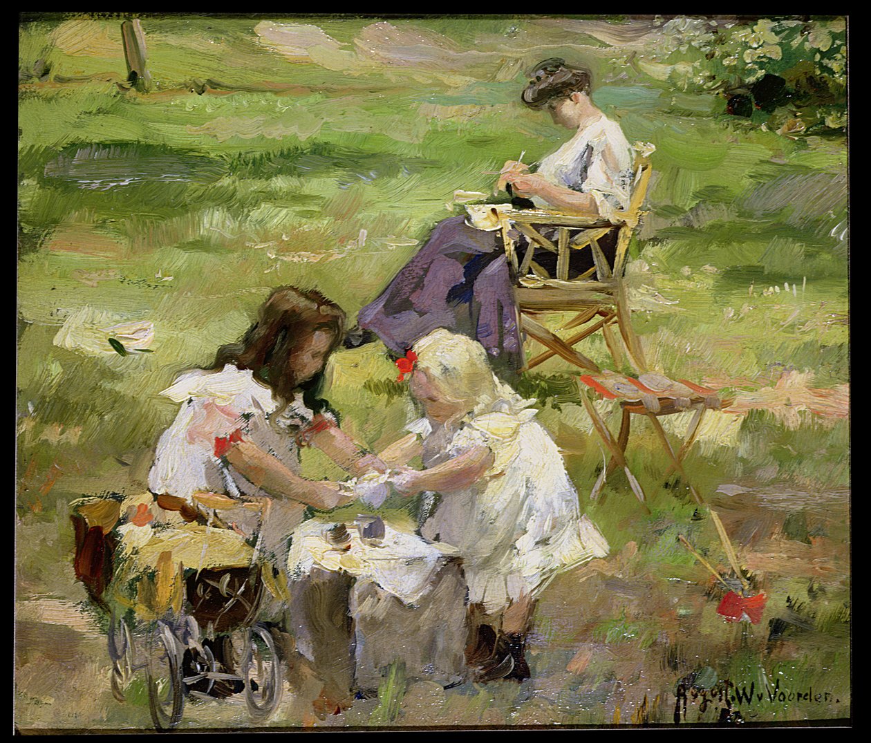 El picnic de August Willem van Voorden