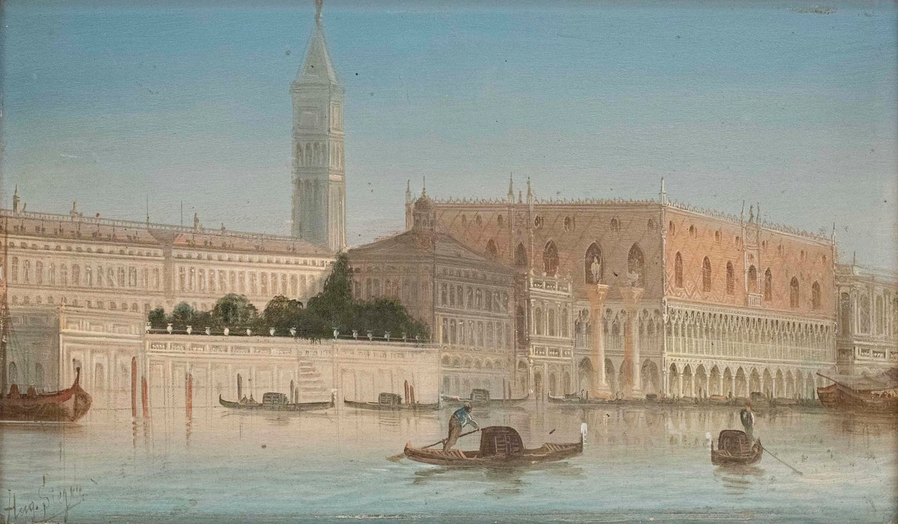 August von Siegen Venecia Palacio Ducal de August von Siegen