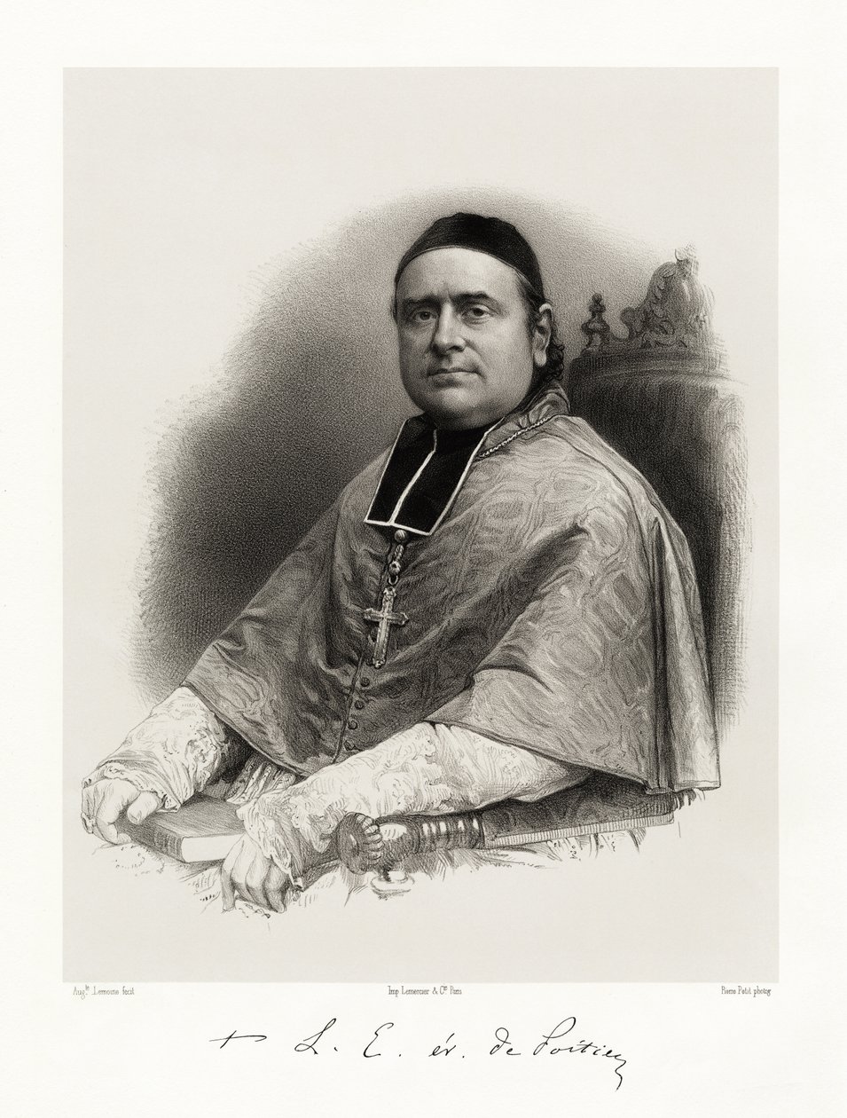 Louis Edouard Pie de Auguste Charles Lemoine