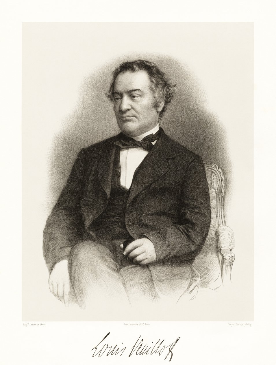 Louis Veuillot, 1865-66 de Auguste Charles Lemoine
