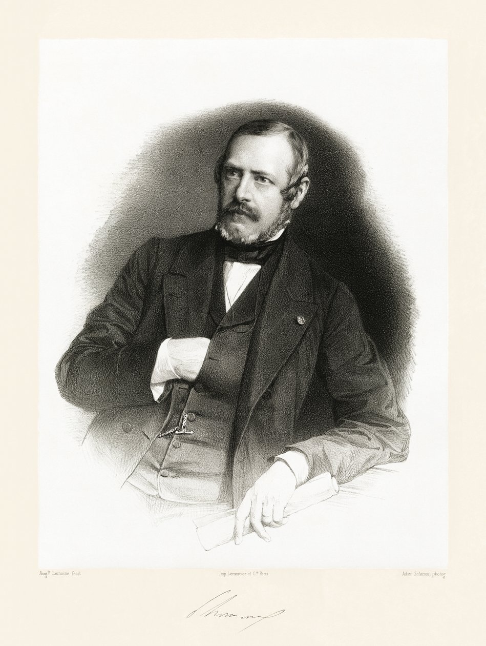 Édouard Antoine de Thouvenel, 1865-66 de Auguste Charles Lemoine