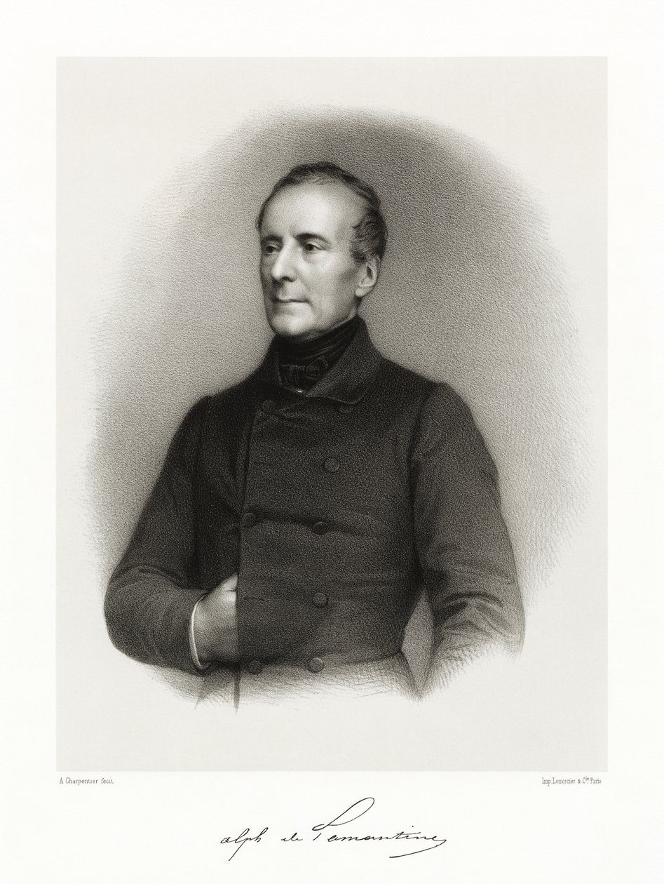 Alphonse de Lamartine de Auguste Charpentier