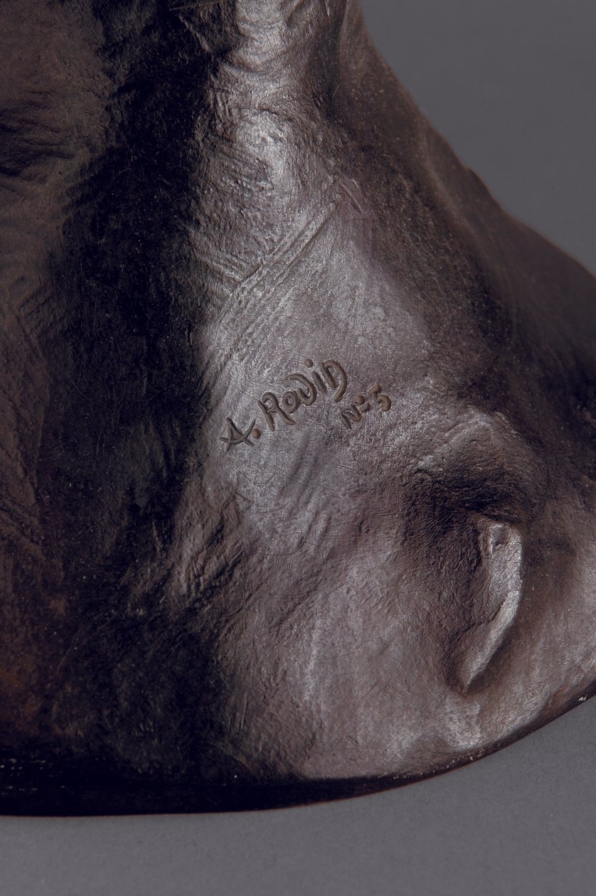 (detalle) de estudio para Polifemo de Auguste Rodin