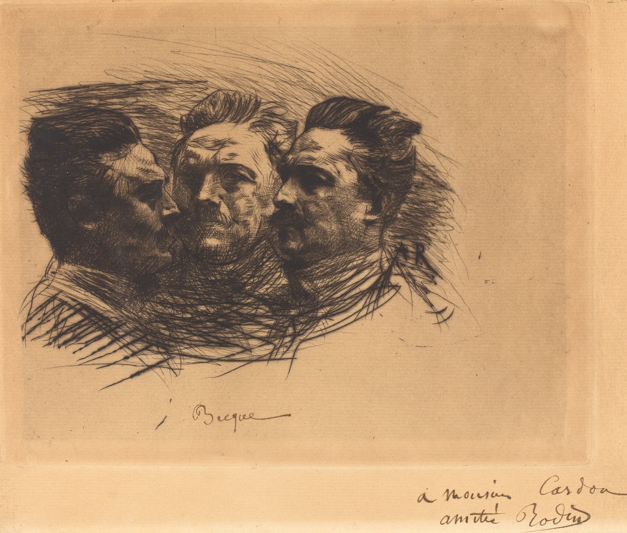 Henri Becque de Auguste Rodin