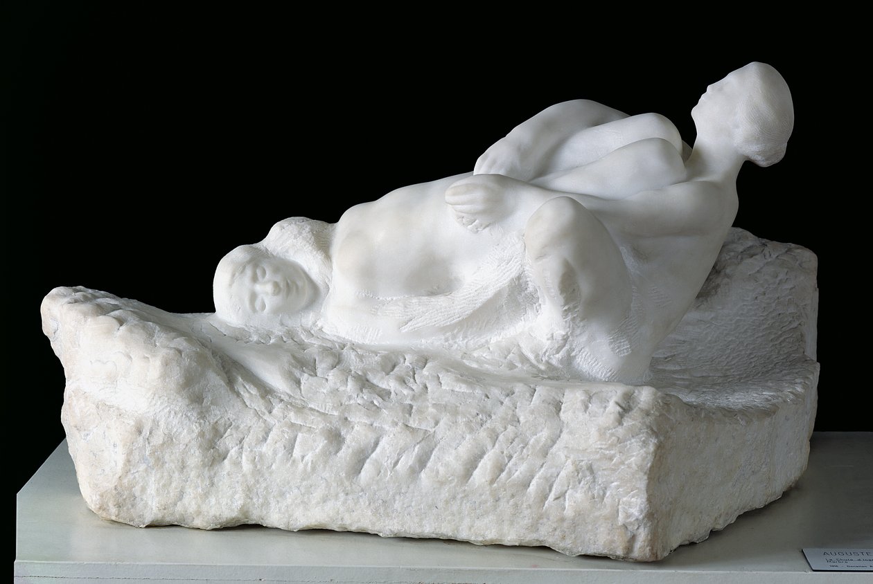 Ícaro Cayendo, antes de 1910 de Auguste Rodin