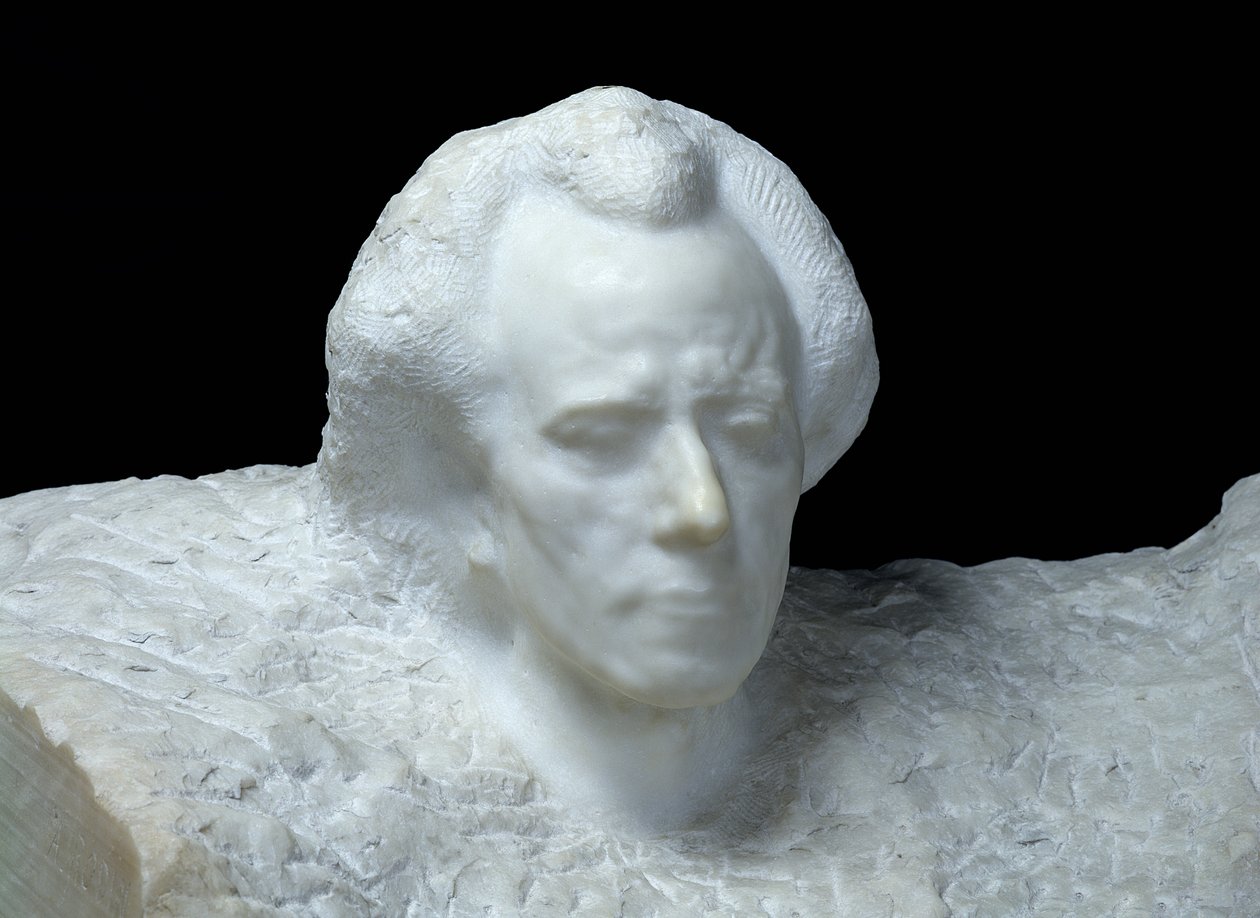 Mozart (retrato de Gustav Mahler), 1911 de Auguste Rodin