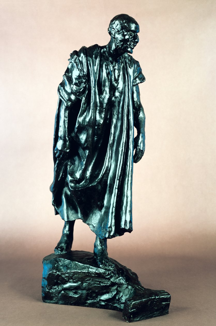 Estudio para Jacques de Wissant, de Los Burgueses de Calais, c.1905-10 de Auguste Rodin