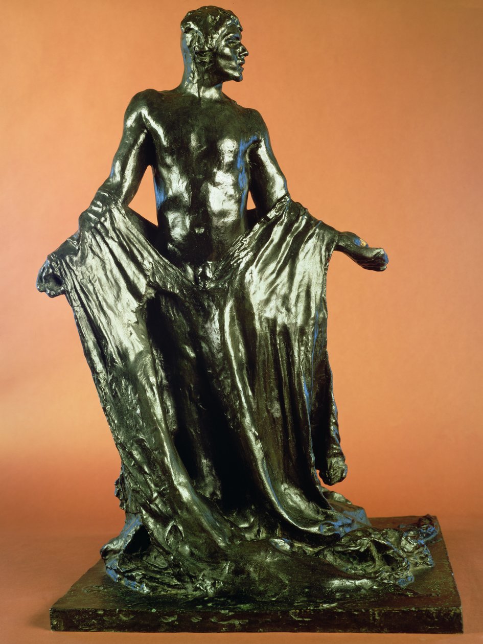 Estudio para Jean de Fiennes, de Los Burgueses de Calais, c.1905-10 (bronce) de Auguste Rodin
