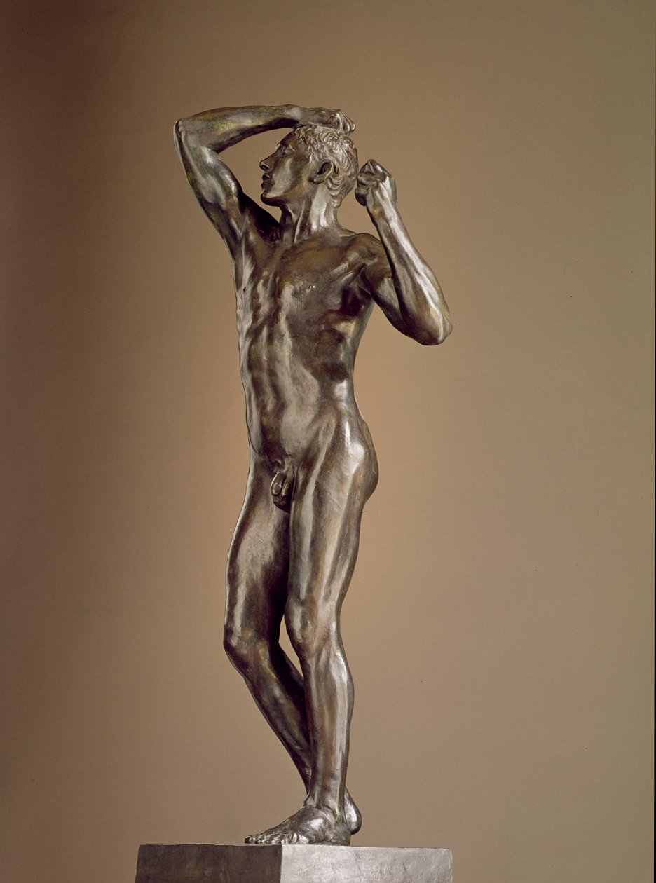 La edad del bronce, 1876-77 de Auguste Rodin