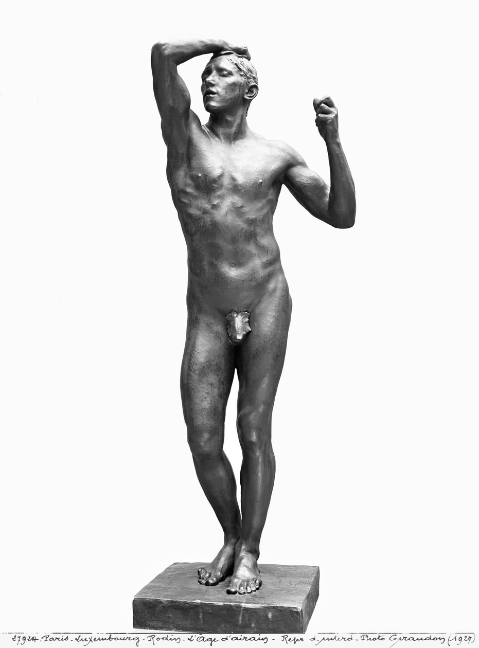 La Edad de Bronce, después de 1877 (bronce) de Auguste Rodin
