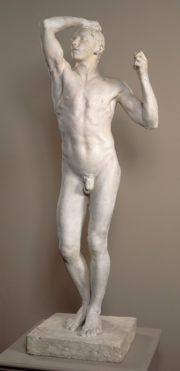 La Edad del Bronce, modelo 1875-1876, fundido 1898 de Auguste Rodin