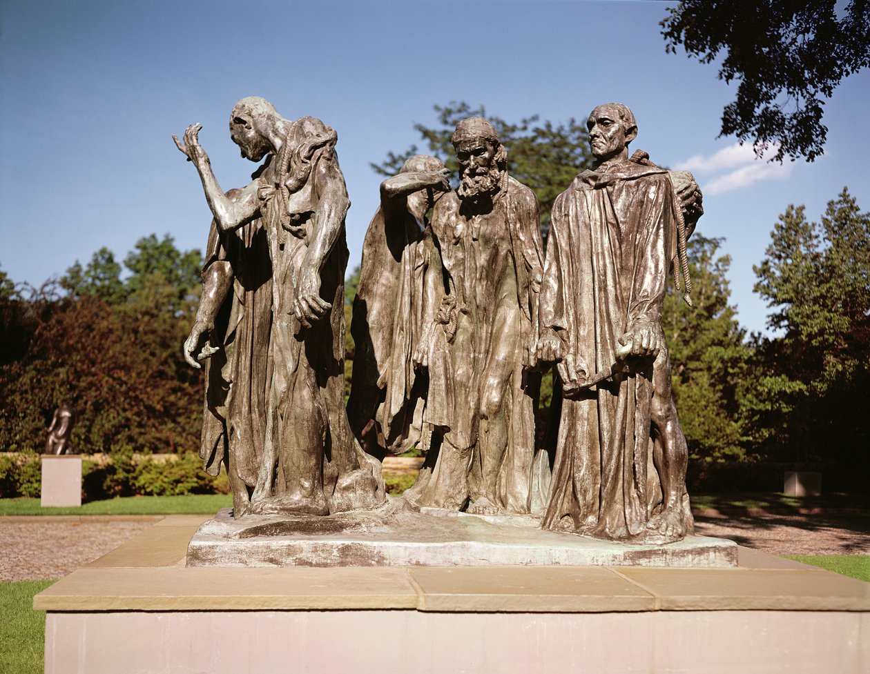 Los burgueses de Calais de Auguste Rodin