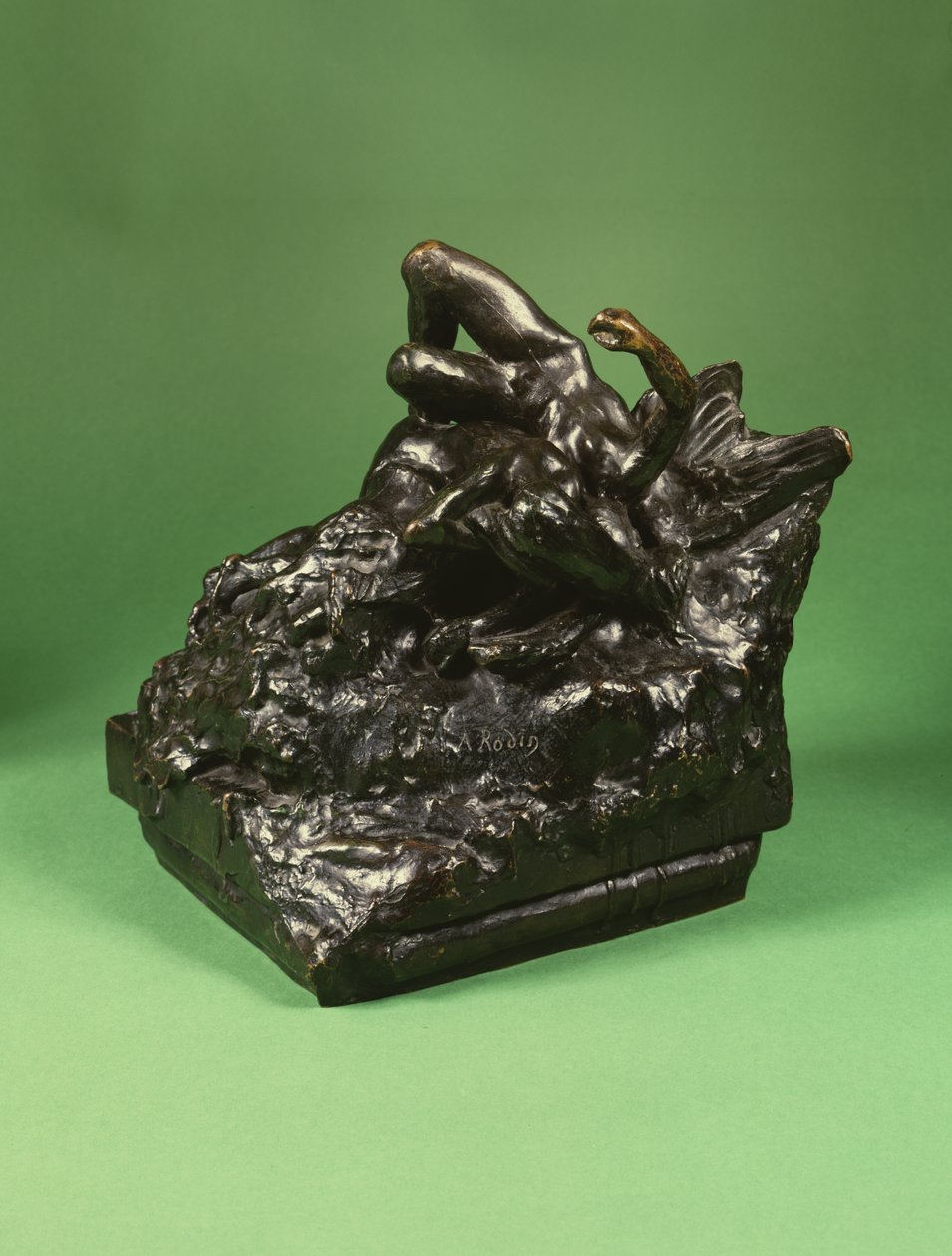 La caída de Ícaro de Auguste Rodin