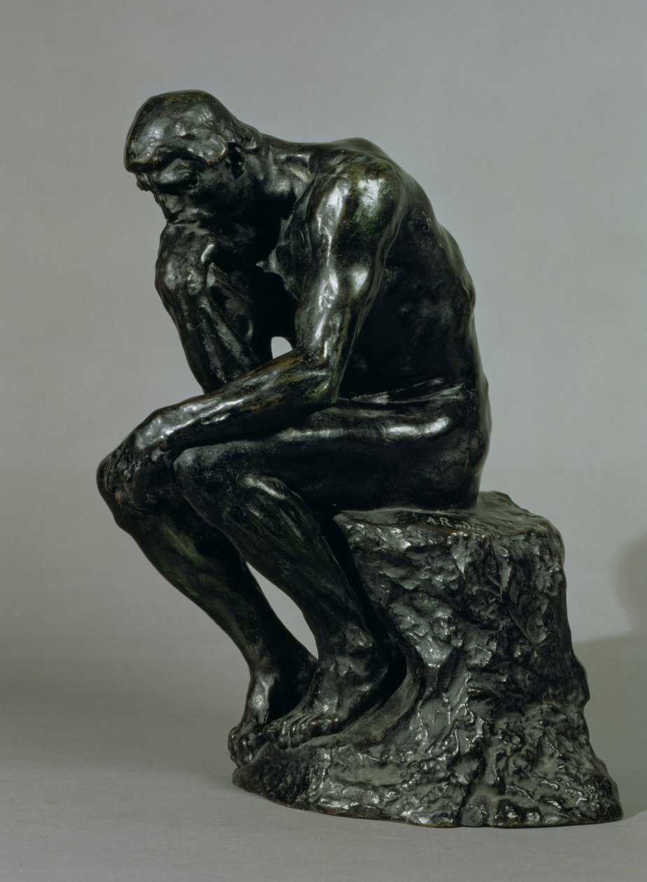 El pensador (Le Penseur) (bronce) de Auguste Rodin