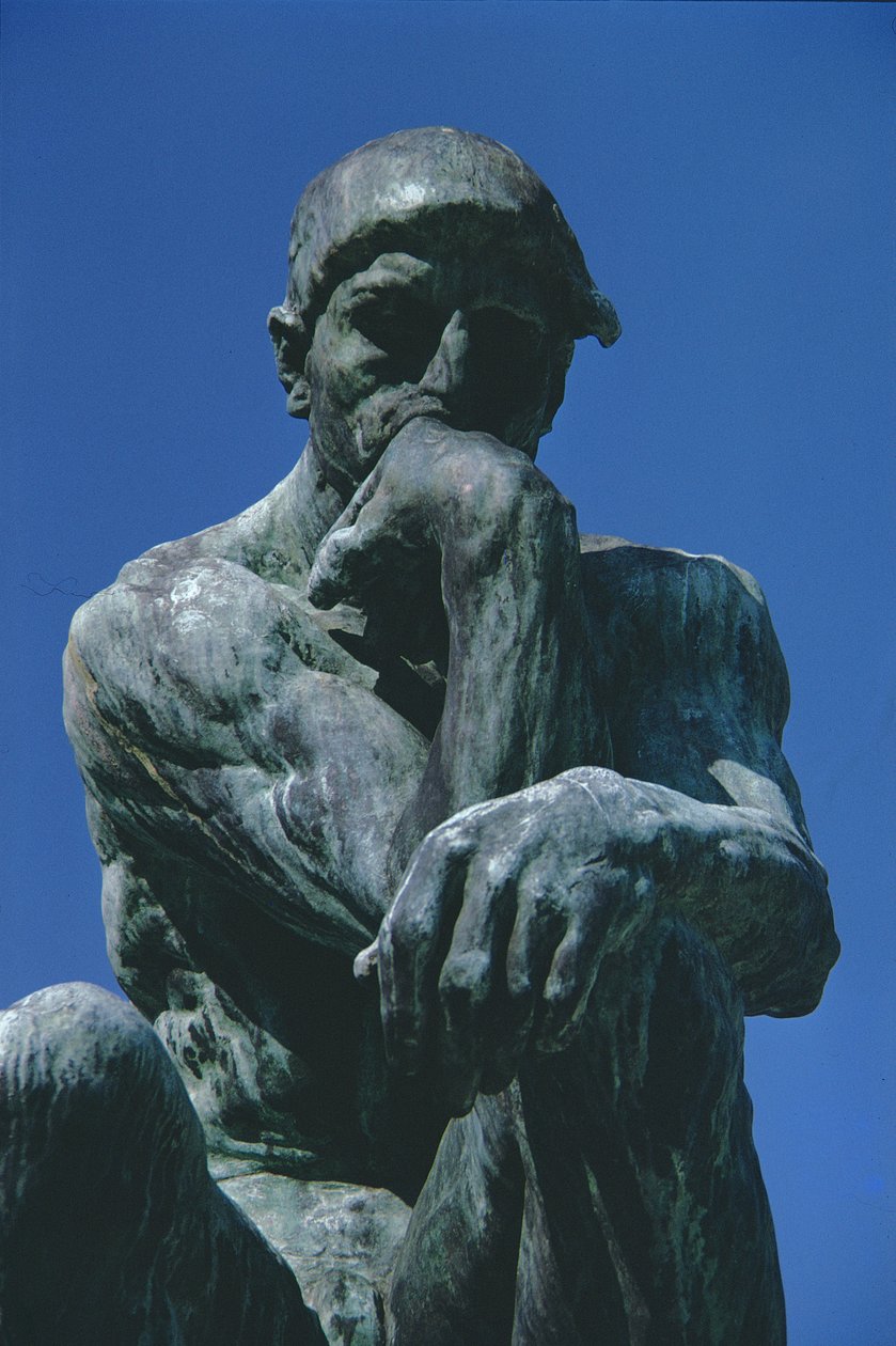 El pensador de Auguste Rodin