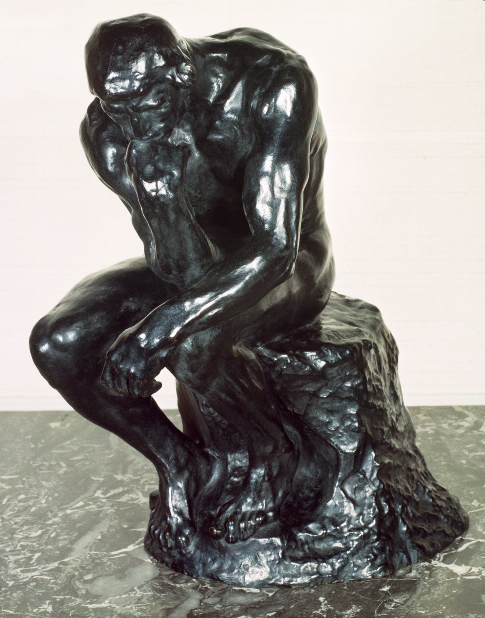 El pensador, 1880 de Auguste Rodin