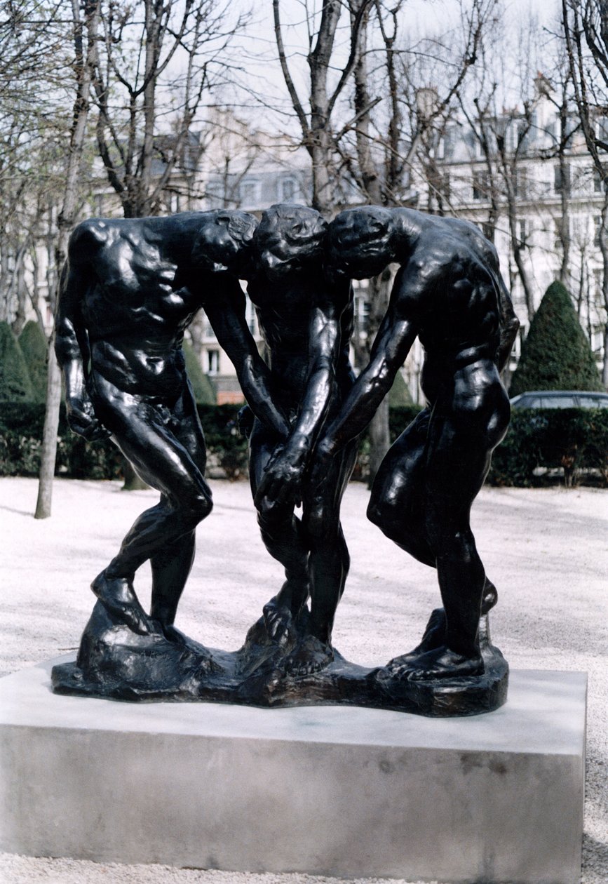Las Tres Sombras, 1881 (bronce) de Auguste Rodin