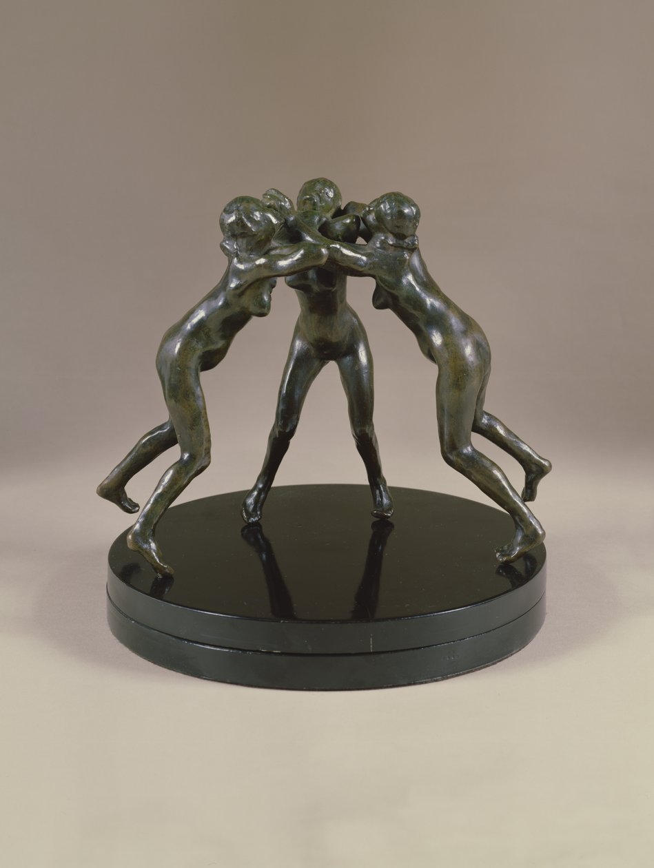 Tres ninfas, c.1882 de Auguste Rodin