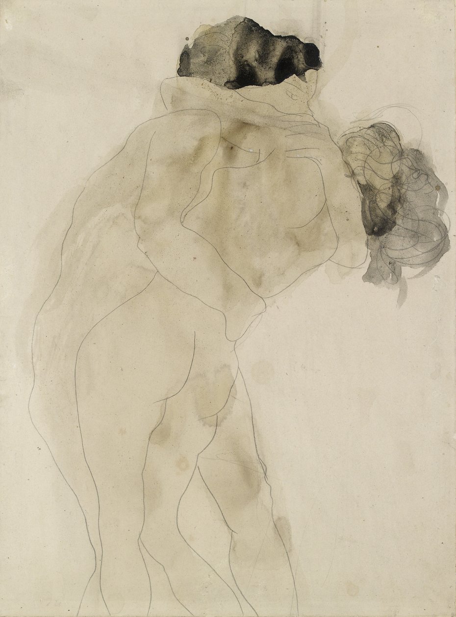 Dos figuras abrazándose de Auguste Rodin