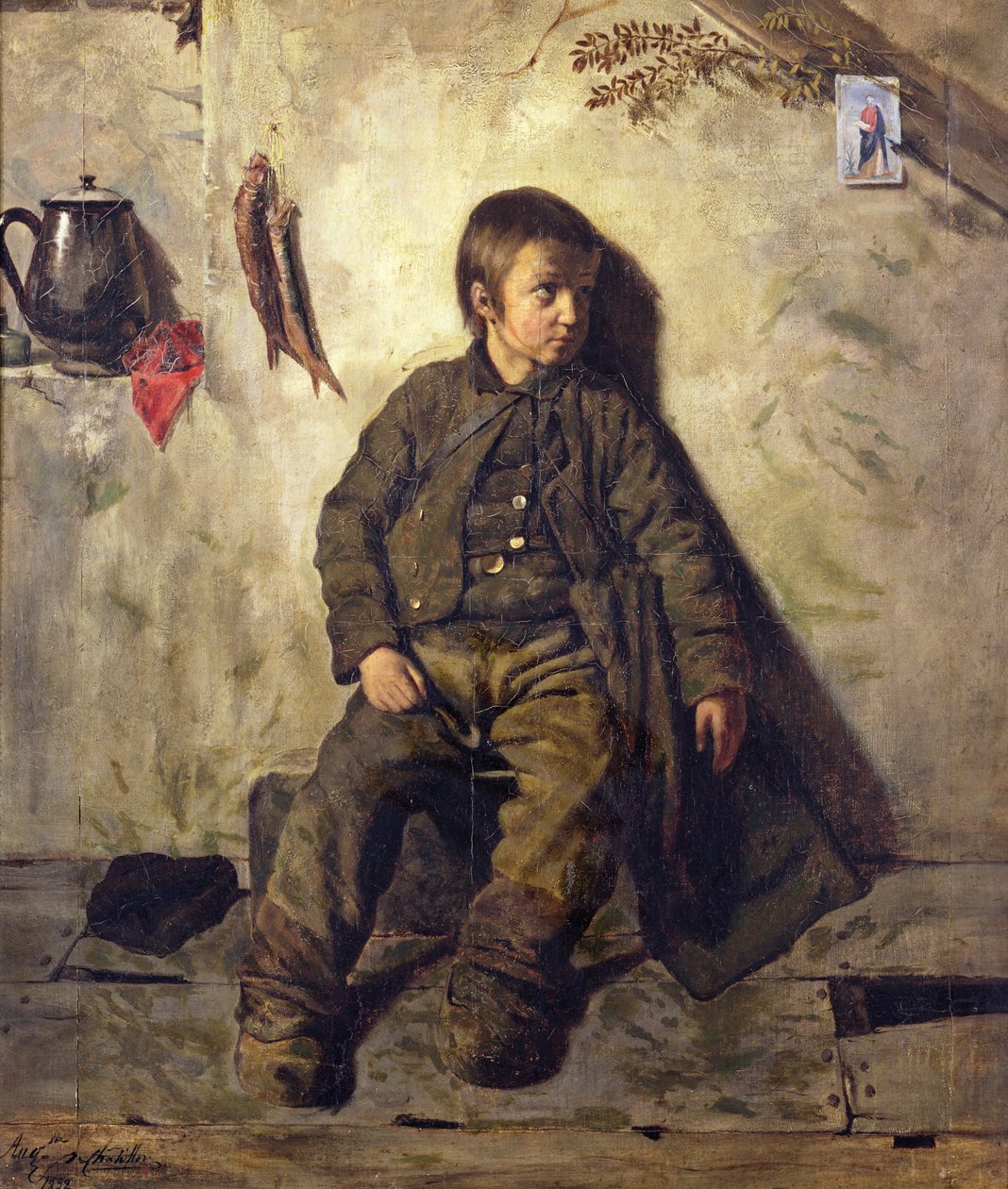 Un deshollinador de Savoie, 1832 de Auguste de Chatillon