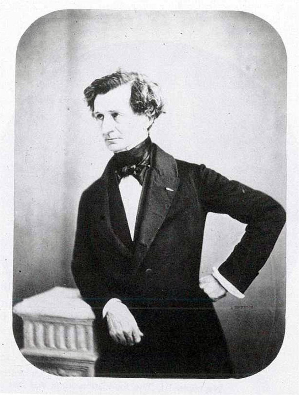 Retrato de Hector Berlioz, c.1850s de Auguste Adolphe Bertsch
