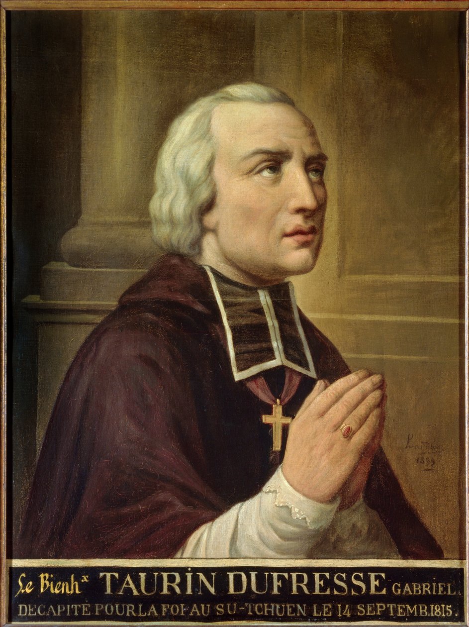 El misionero Taurin Dufresse de Auguste Alexandre Baudran