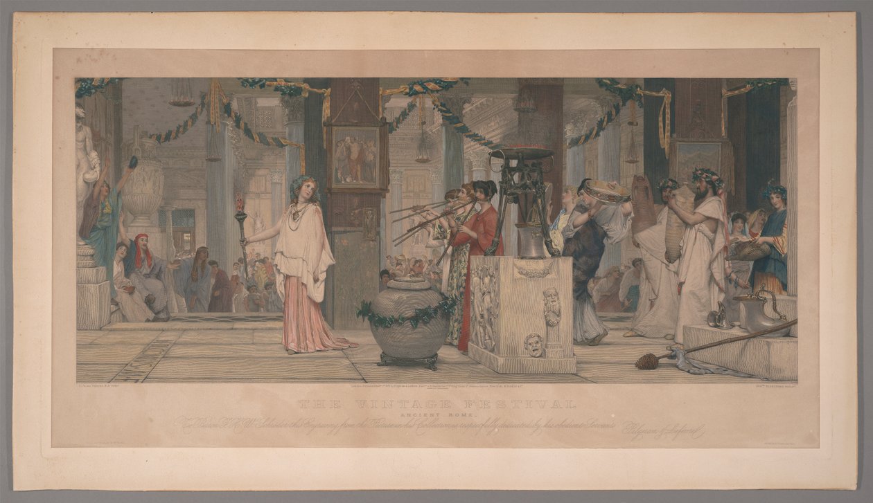 La Fiesta de la Vendimia: la Antigua Roma de Auguste Blanchard