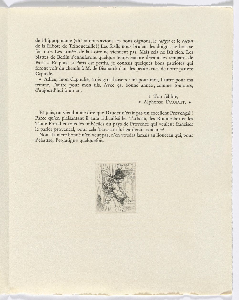 Frédéric Mistral: Mémoires et Recits de Frédéric Mistral: vagabundo (página 223) de Auguste Brouet