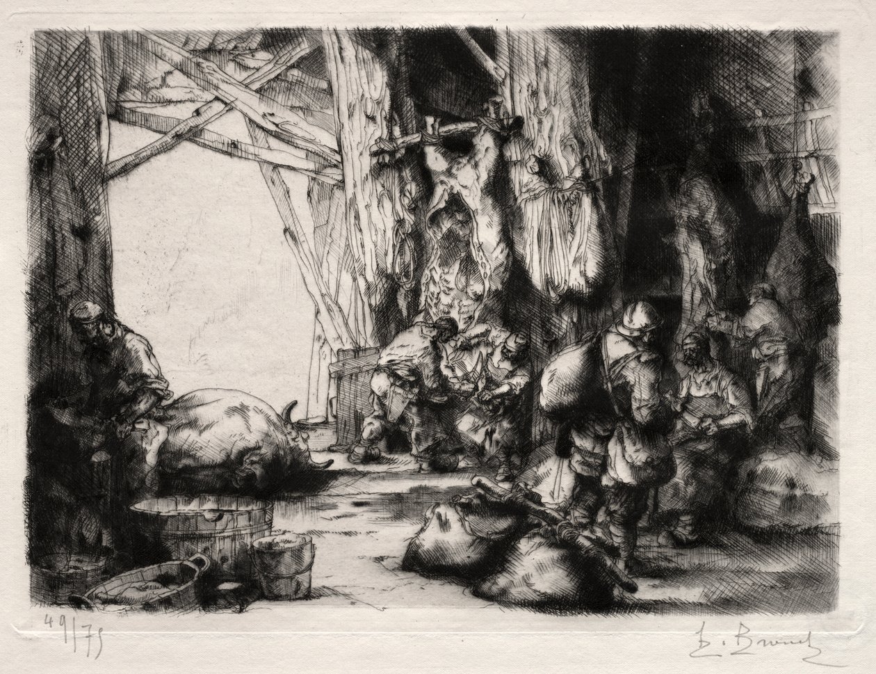 La carnicería militar de Auguste Brouet