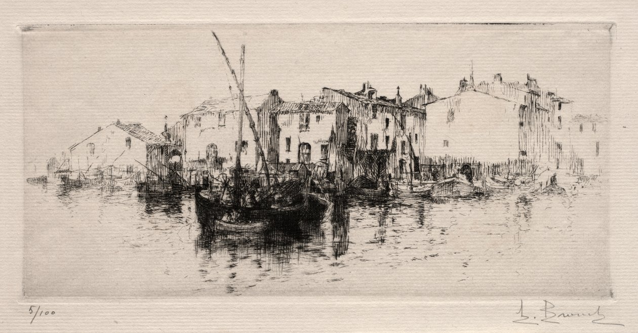 Les Martigues de Auguste Brouet