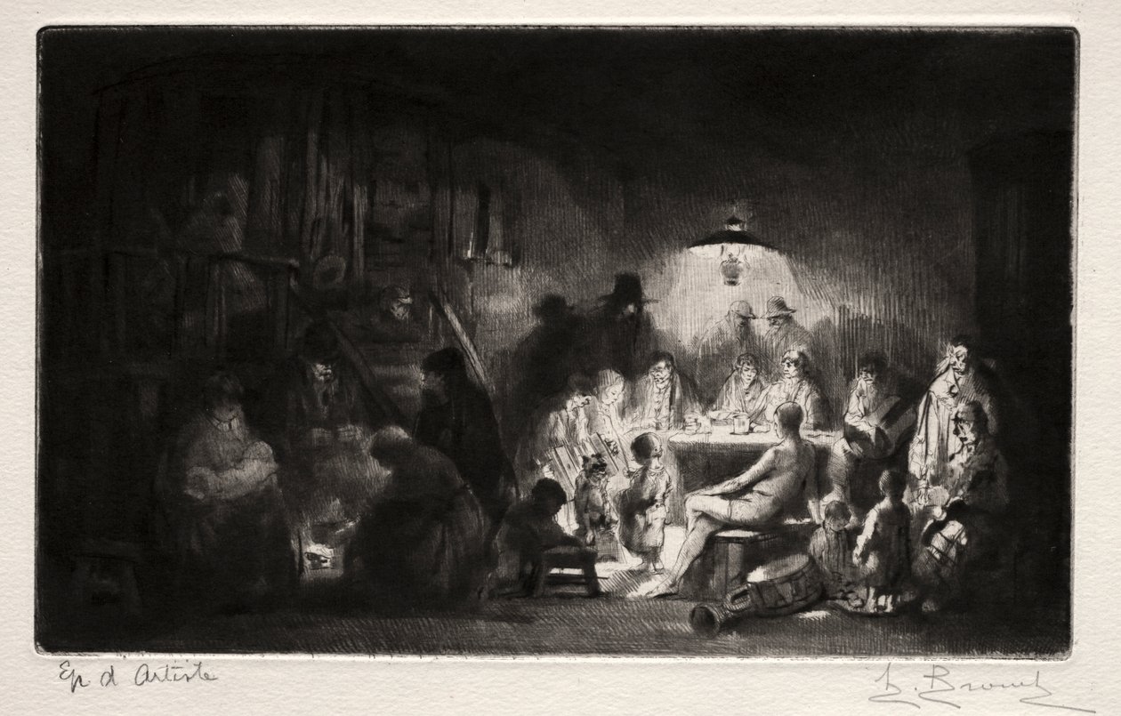 El circo de Franconia de Auguste Brouet