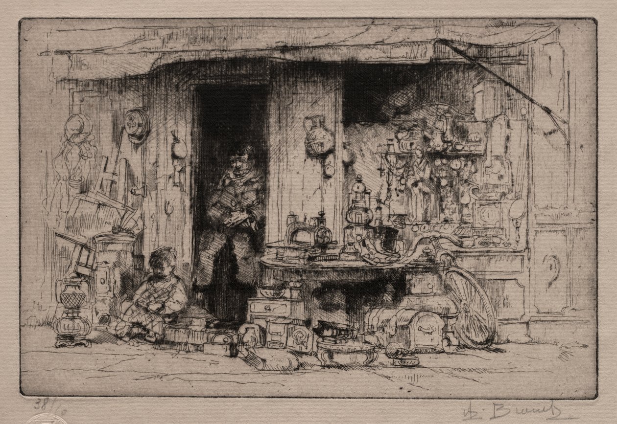 The Odds and Ends Dealer de Auguste Brouet