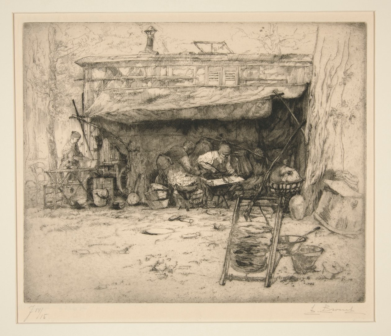 los hojalateros de Auguste Brouet