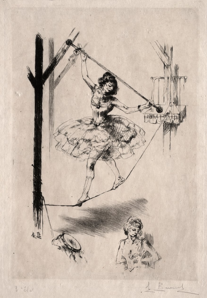Tightrope Dancer de Auguste Brouet