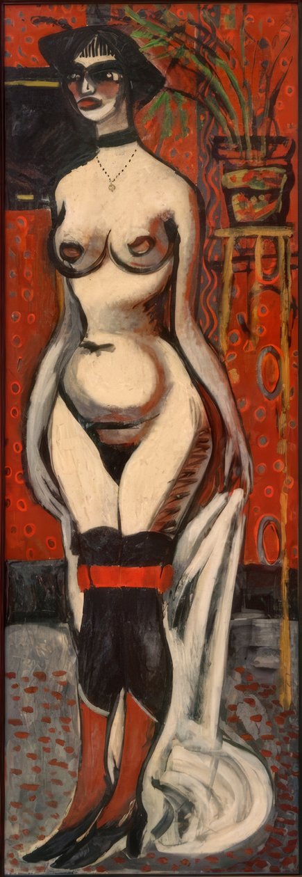 Gran desnudo con toalla de Auguste Chabaud
