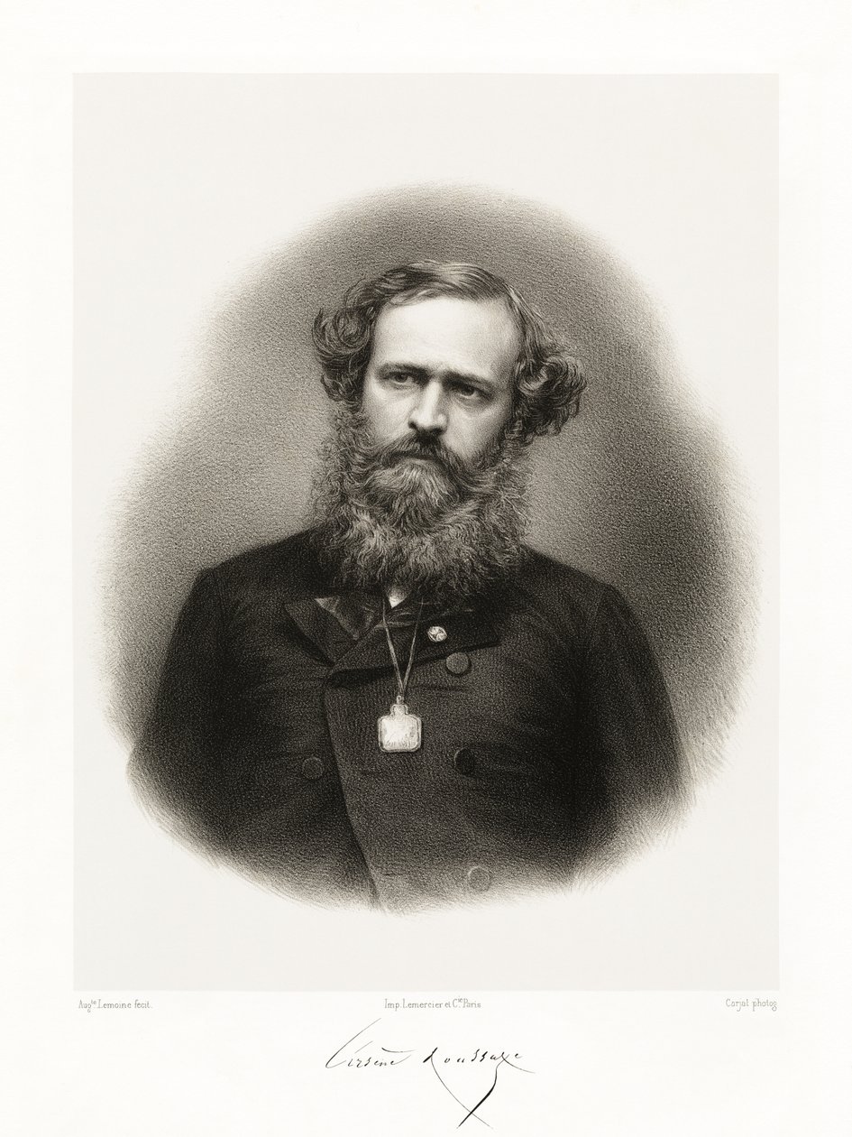Arsène Houssaye, 1865-66 de Auguste Charles Lemoine