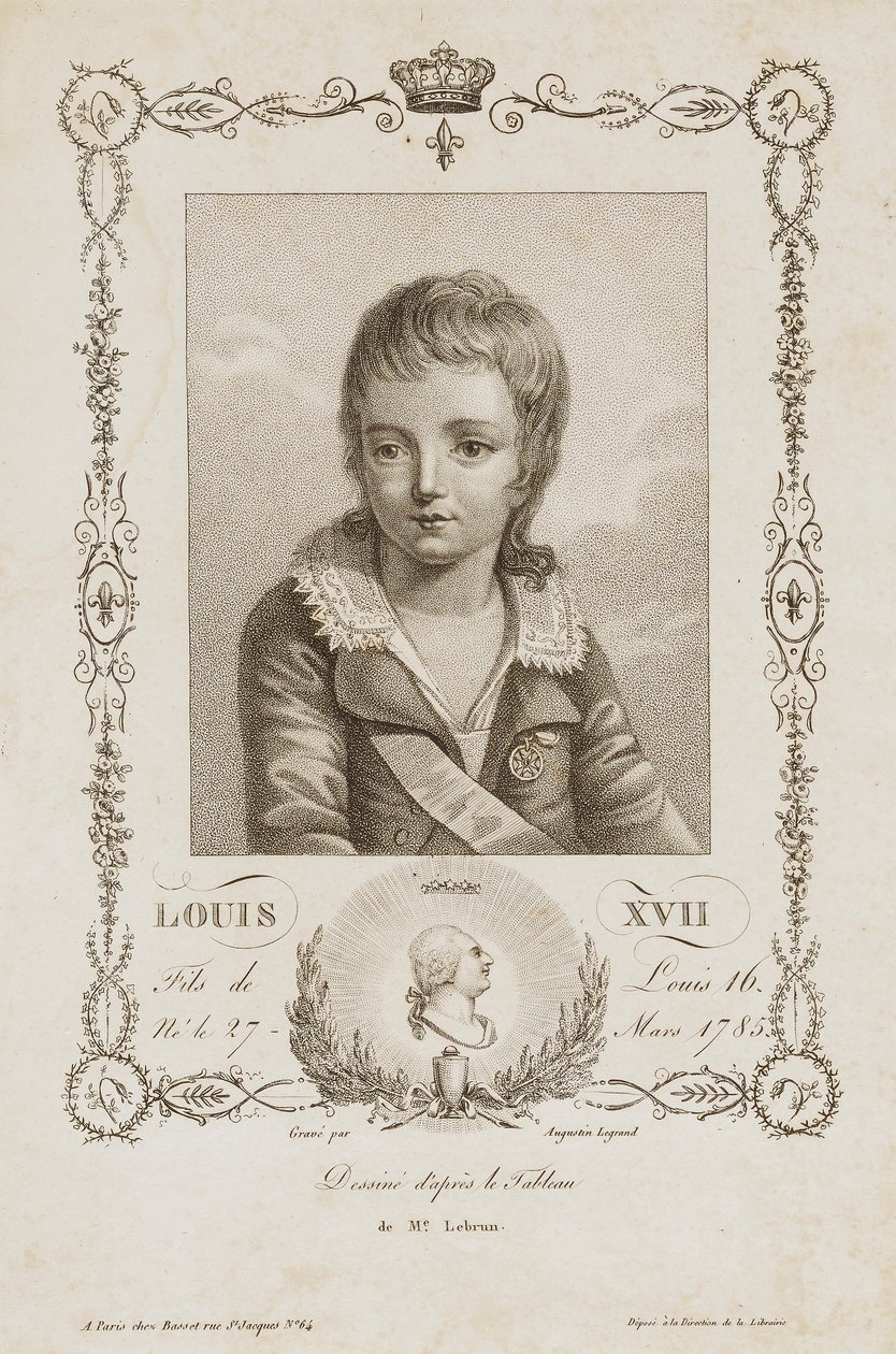 Luis XVII de Auguste Claude Simon Legrand