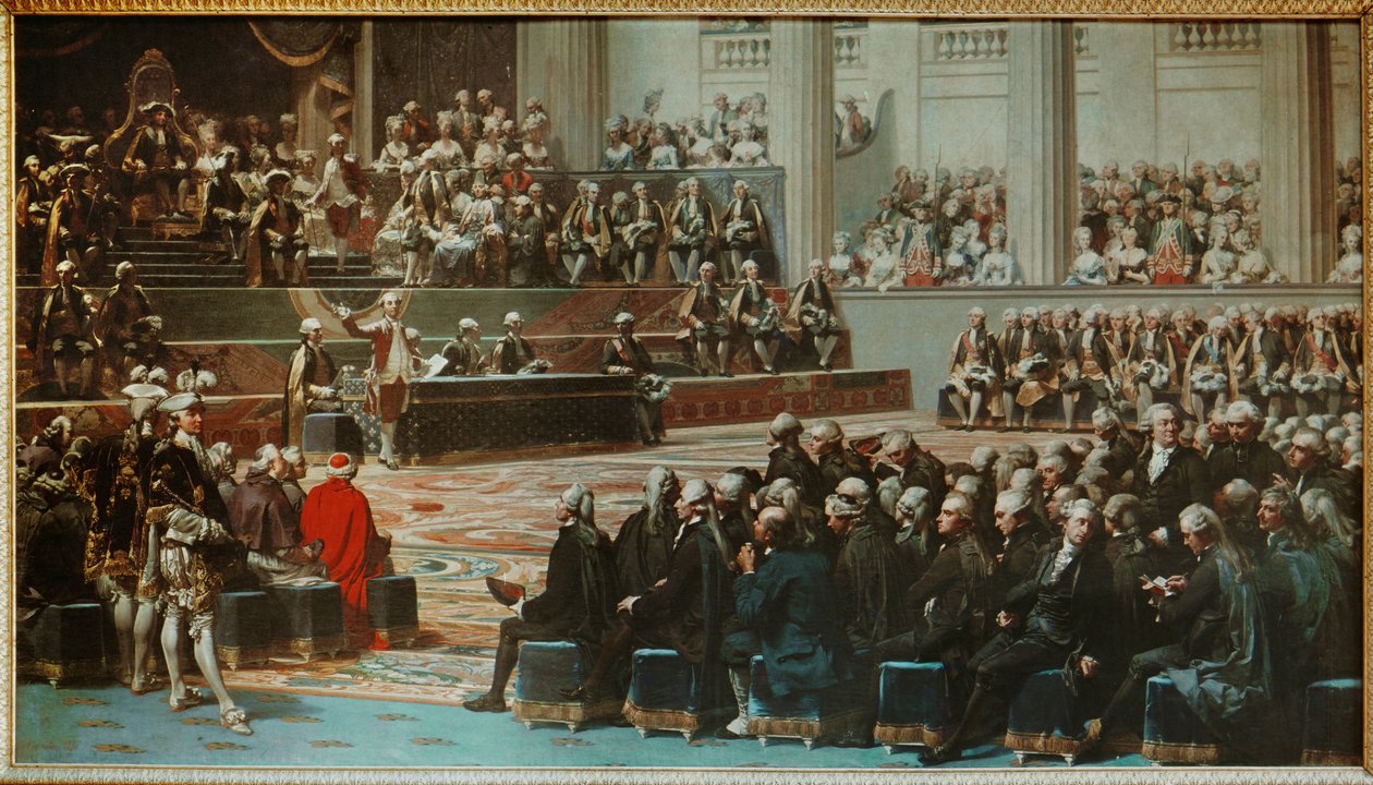 La Apertura de los Estados Generales en Versalles ... de Auguste Couder
