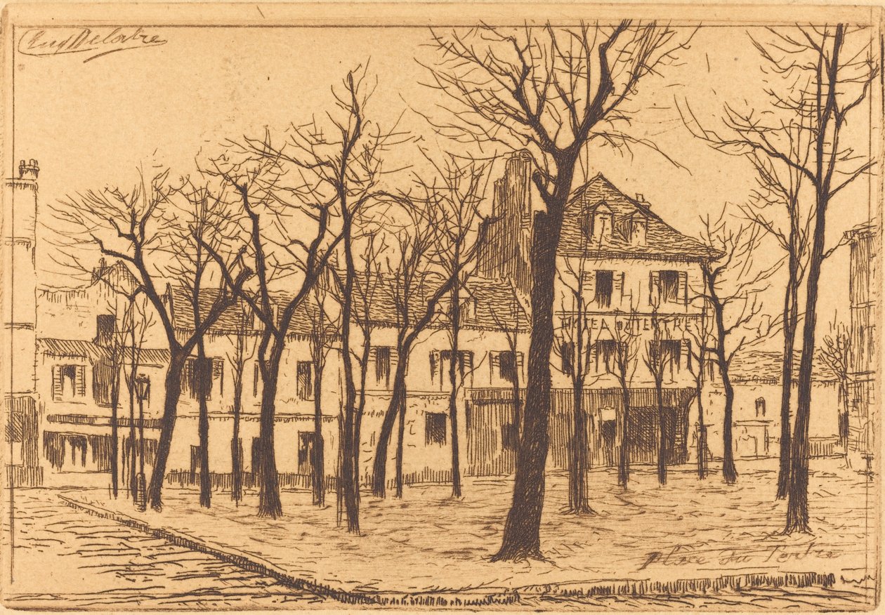Plaza del Tertre de Auguste Delâtre