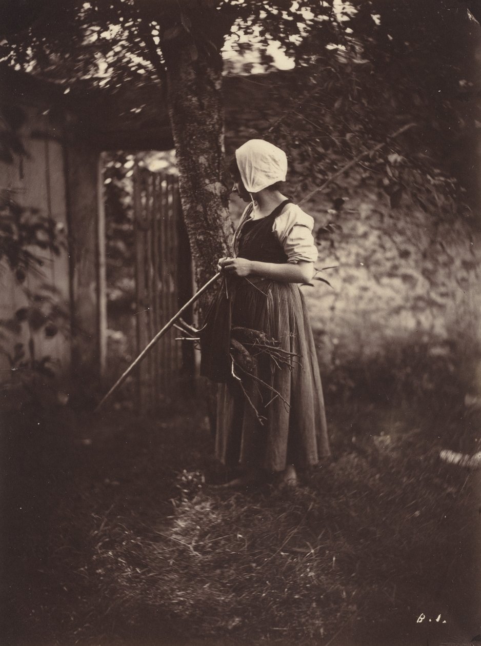 Campesino, c. 1870 de Auguste Giraudon