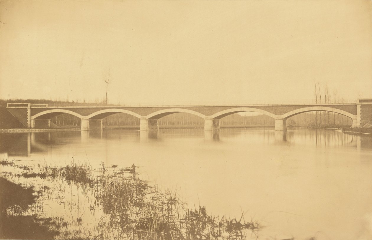 Línea de Villeneuve-Saint-Georges a Montargis, Viaducto sobre el Loing (cerca de Montargis) de Auguste Hippolyte Collard