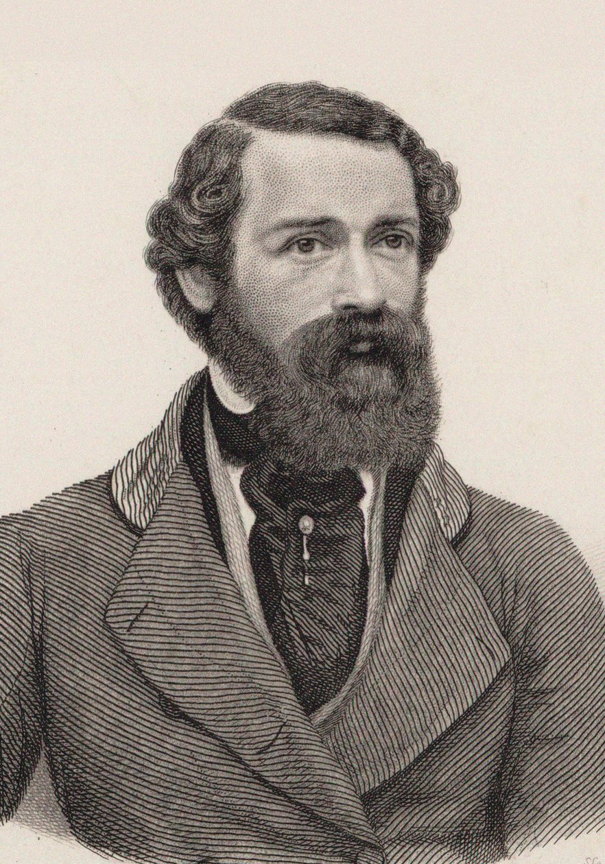Retrato del Compositor Joseph Netzer 1808-1864, c. 1850 de Auguste Hüssener