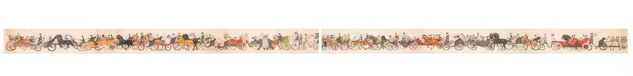 El regreso de las carreras de Auguste Jean Baptiste Roubille